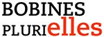 logo bobine féministes, noir et rouge