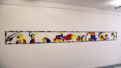 fresque de l'expo